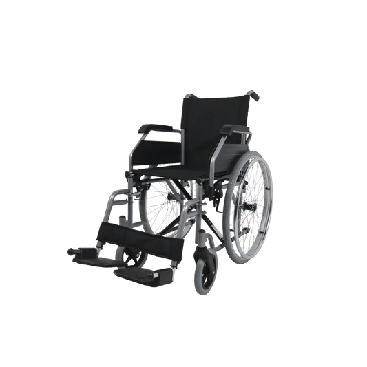 Sanitec Steel Chair Leichter Stahlstuhl Stela Wheel Gde 600Mm Selbstfahrend Größe 46 , 1 Stück