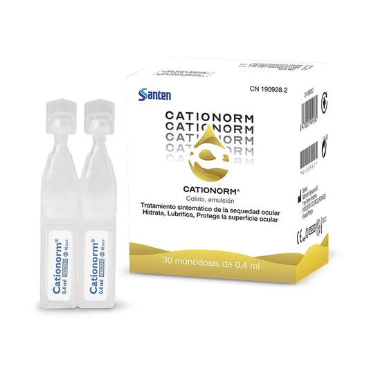 Santen Cationorm Künstliche Tränen 30 Einzeldosis, 4 ml