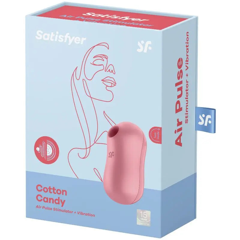 Satisfyer Air Pulse Zuckerwatte Stimulator & Vibrator - Rosa