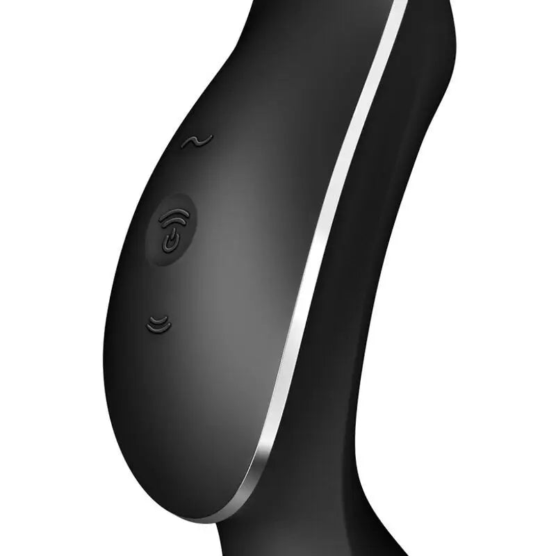 Satisfyer Air Pulse Curvy Trinity 2 Stimulator & Vibrator - Schwarz