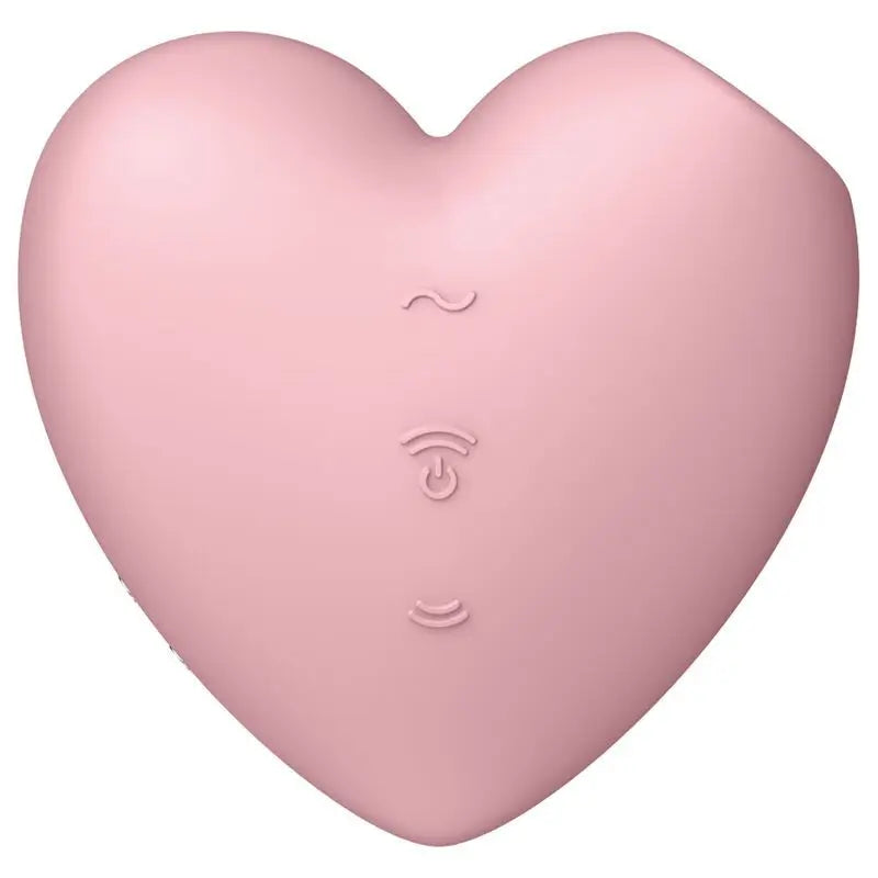 Satisfyer Air Pulse Cutie Herz Stimulator & Vibrator - Rosa