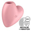 Satisfyer Air Pulse Cutie Heart Estimulador Y Vibrador - Rosa