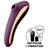 Satisfyer Air Pulse Dual Kiss Klitoris Stimulator - Lila