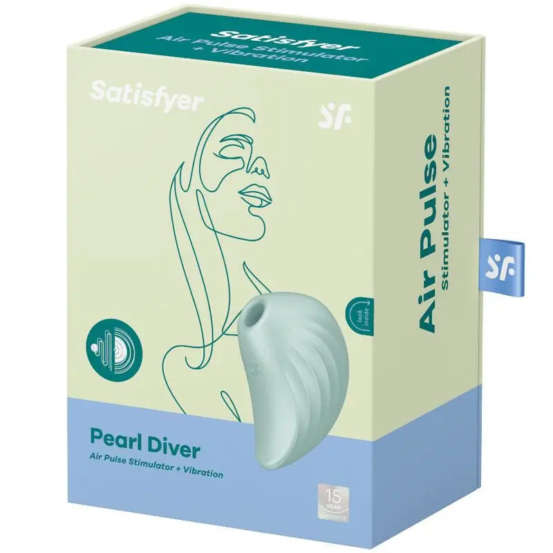 Satisfyer Air Pulse Perlentaucher Stimulator & Vibrator - Grün