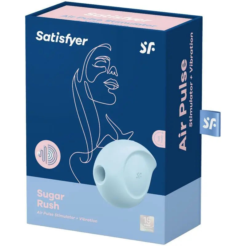 Satisfyer Air Pulse Sugar Rush Stimulator & Vibrator - Blau