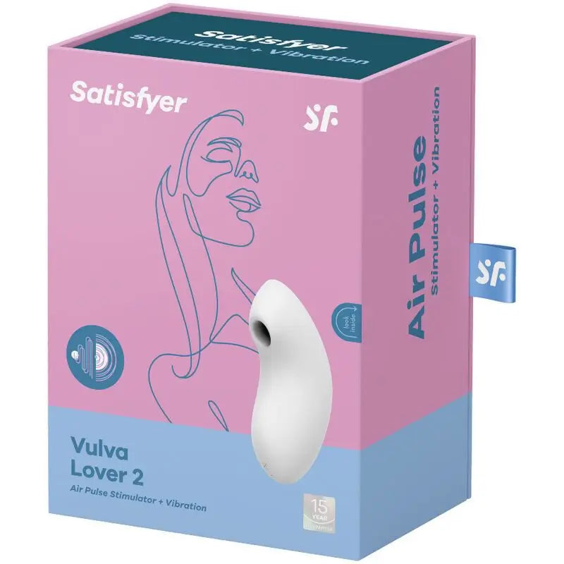 Satisfyer Air Pulse Vulva Lover 2 Stimulator & Vibrator - Weiß