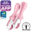 Satisfyer Connect Air Pump Booty 5+ Aufblasbarer Anal Vibrator - Pink