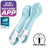 Satisfyer Connect Luftpumpe Vibrator 5+ Aufblasbarer G-Punkt Vibrator App - Blau