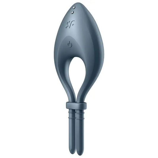 Satisfyer Connect Bullseye Vibrating App Ring - Grey
