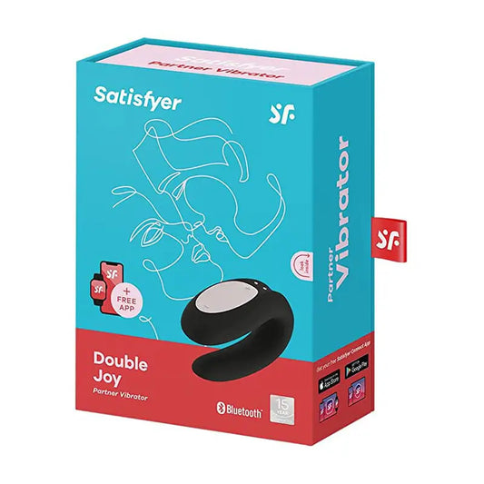 Satisfyer Connect Double Joy mit App - Schwarzes Gold