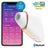 Satisfyer Connect Liebesdreieck Stimulator & Vibrator - Weiß