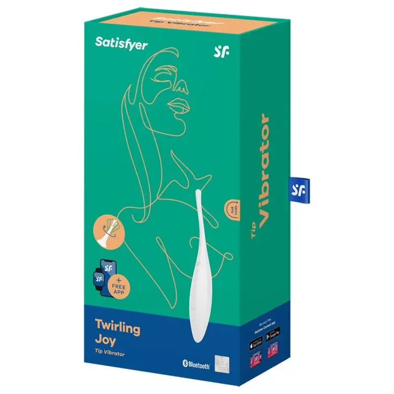 Satisfyer Connect Wirbelnde Freude Klitoris Stimulator - Weiß