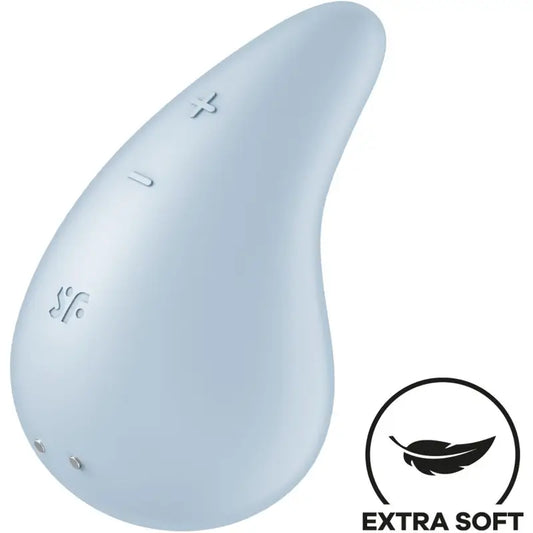Satisfyer Tau Tropfen Vibrator Lay-On Blau
