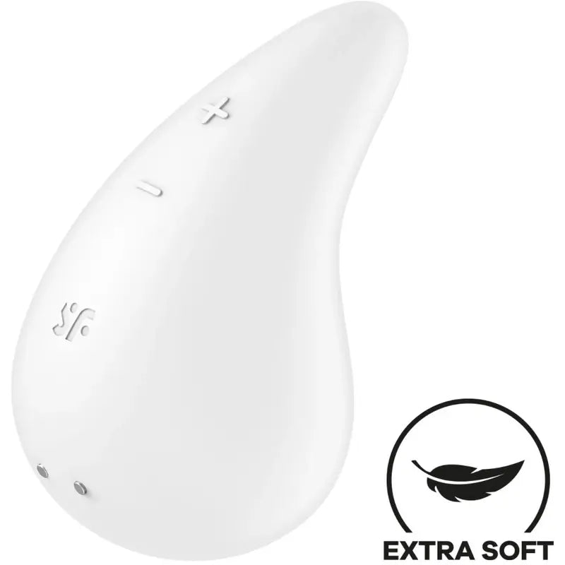 Satisfyer Tau Tropfen Vibrator Lay-On Weiß
