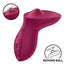 Satisfyer Exciterrr Fuchsia Lay-On Klitoris Vibrator