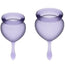 Satisfyer Feel Good Menstruationstasse Kit Flieder 15 + 20 ml