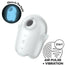 Satisfyer Glowing Glowing Ghost Air Pulse & Vibrator Weiß