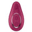 Satisfyer Layons Dipping Delight Lay-On Vibrator - Rot