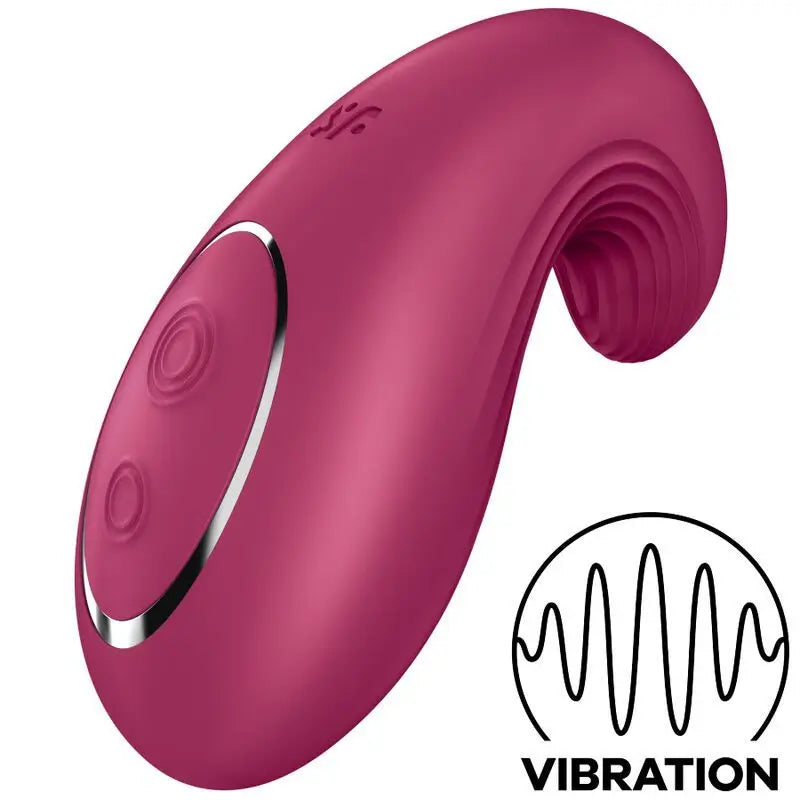 Satisfyer Layons Dipping Delight Lay-On Vibrator - Red