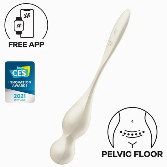 Satisfyer Love Birds Vibrierende Kegelkugeln Weiß
