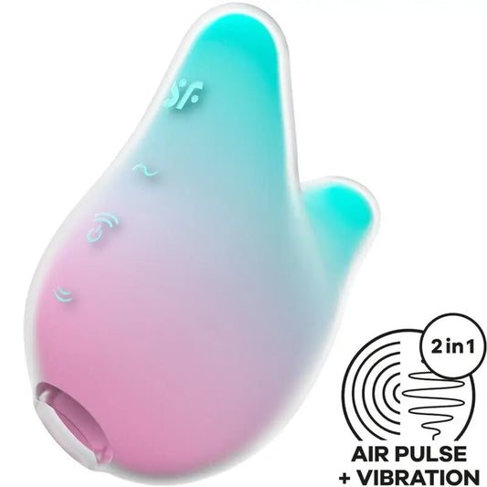Satisfyer Meerjungfrau Vibes Stimulator & Vibrator Mint & Rosa