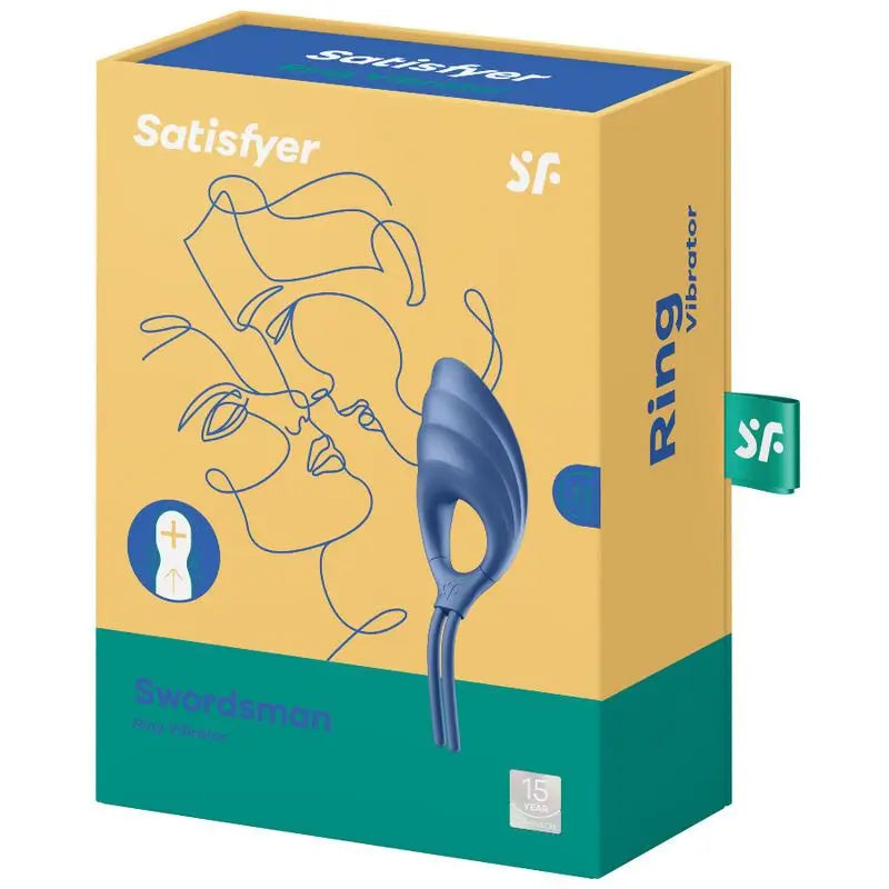 Satisfyer Ring Swordsman Vibrationsring - Blau