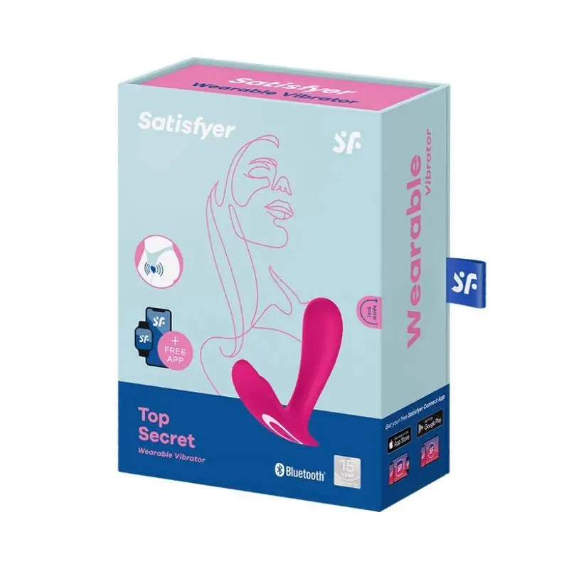 Satisfyer Ring Top Secret Vibrator Rosa