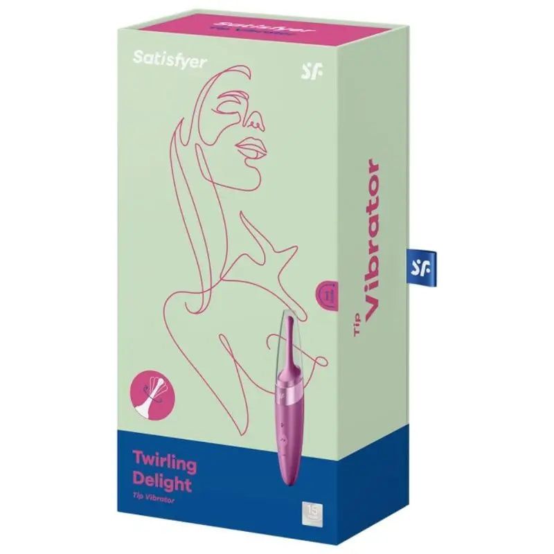 Satisfyer Ring Twirling Delight Klitoris Stimulator - Lila