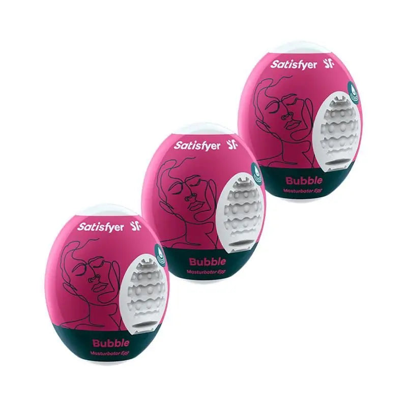 Satisfyer Set 3 Masturbator-Eier Modell Bubble