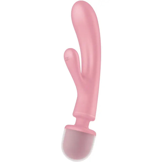 Satisfyer Dreifach-Liebhaber Rosa Kaninchen Vibrator Massager