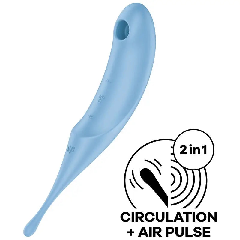 Satisfyer Twirling Pro Stimulator & Vibrator Blau