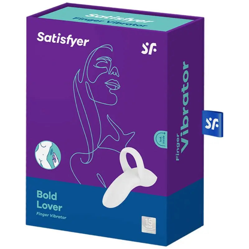 Satisfyer Vibrator Bold Lover Fingerhut Vibrator - Weiß