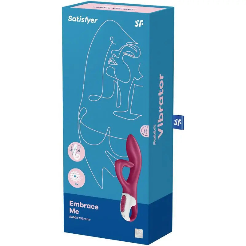 Satisfyer Vibrator Embrace Me G-Punkt Vibrator - Rot
