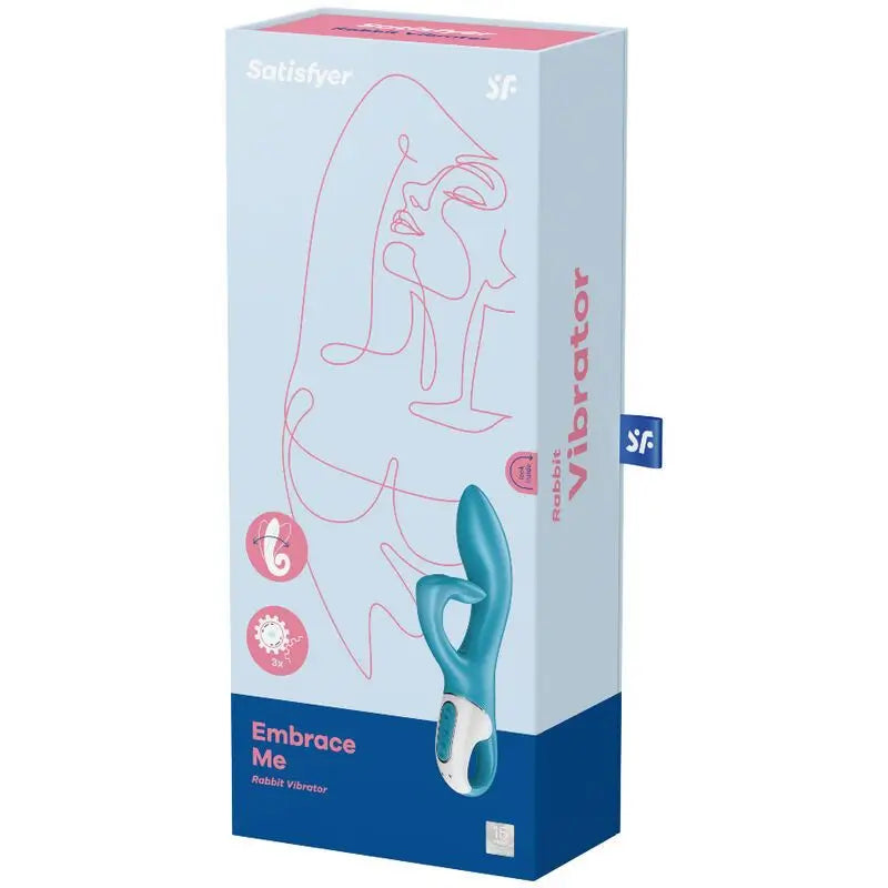 Satisfyer Vibrator Embrace Me G-Punkt Vibrator - Türkis