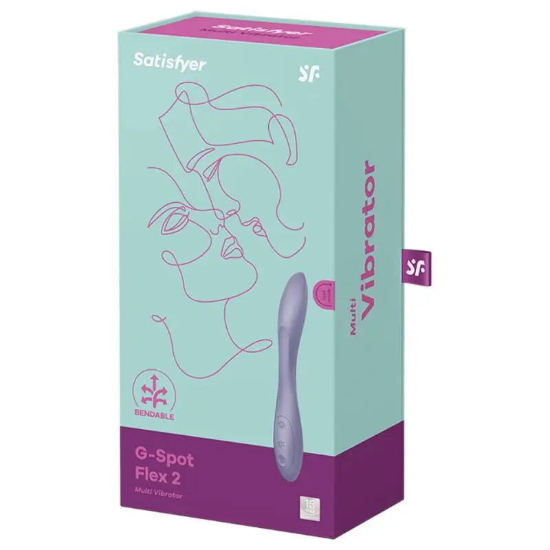 Satisfyer Vibrator G-Spot Flex 2 Multi Vibrator - Lila