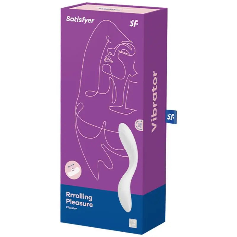 Satisfyer Vibrator Rrrolling Pleasure G-Punkt Vibrator - Weiß