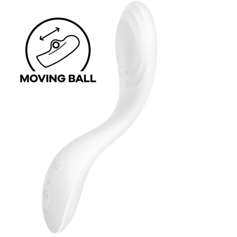 Satisfyer Vibrator Rrrolling Pleasure G-Spot Vibrator - White