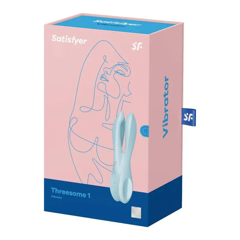 Satisfyer Vibrator Threesome 1 Vibrator - Blau