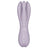 Satisfyer Vibrator Threesome 2 Vibrator - Lila