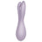 Satisfyer Vibrator Threesome 2 Vibrator - Lila