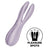 Satisfyer Vibrator Threesome 2 Vibrator - Purple