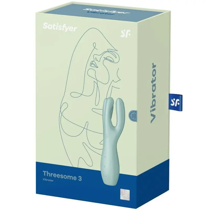 Satisfyer Vibrator Threesome 3 Vibrator - Grün