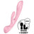 Satisfyer Vibrator Triple Oh Hybrid Vibrator - Red