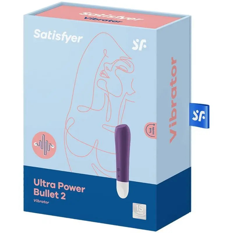 Satisfyer Vibrator Ultra Power Bullet 2 Lila Vibrationskugel