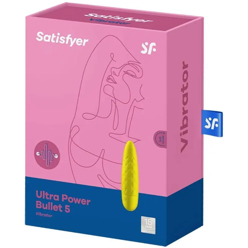 Satisfyer Vibrator Ultra Power Bullet 5 Gelb Vibrationskugel