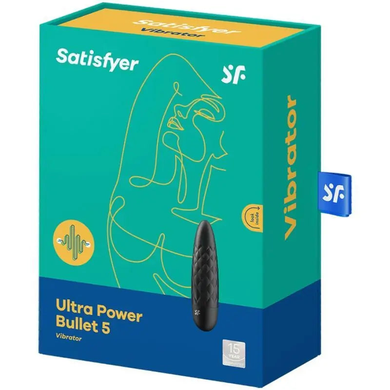 Satisfyer Vibrator Ultra Power Bullet 5 Vibrationskugel Schwarz