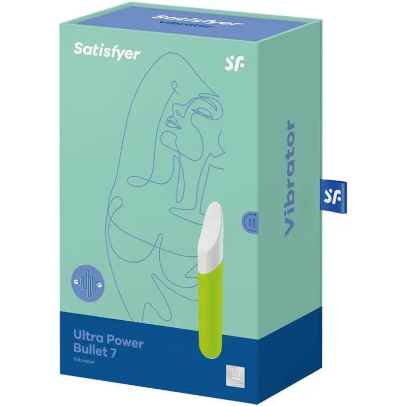 Satisfyer Vibrator Ultra Power Bullet 7 Vibrating Bullet Grün