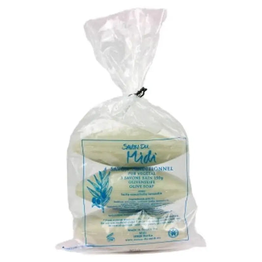 Savon Du Midi Olive-Lavendel Seife Bar 3Udx150Gr. Bio