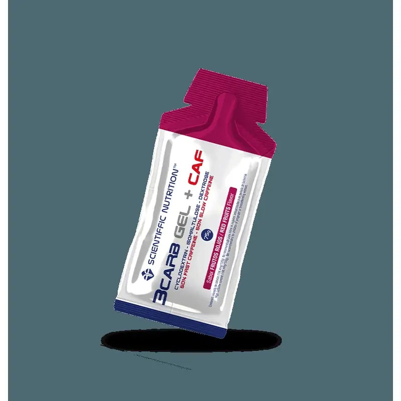 Scientiffic Nutrition 3Carb Gel + Caf Red Fruits , 75 Gramm