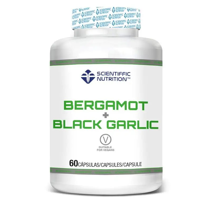 Scientiffic Nutrition Bergamotte + Schwarzer Knoblauch , 60 Einheiten